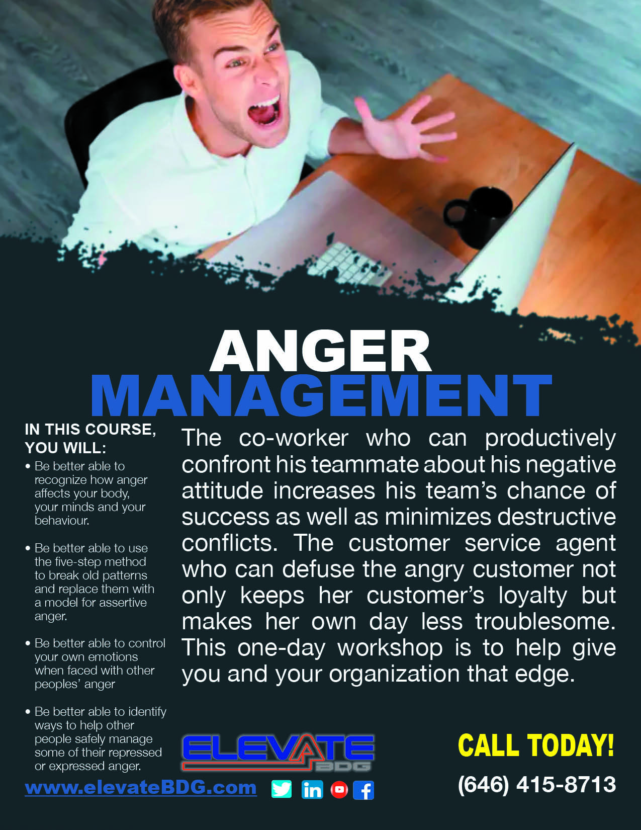 Anger Management Sales Flyer