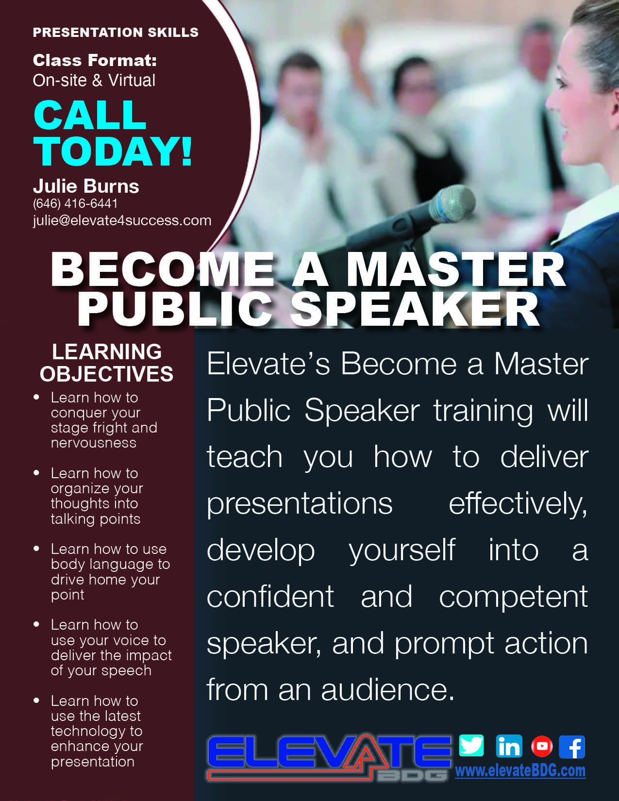 Become a Master Public Speaker SF