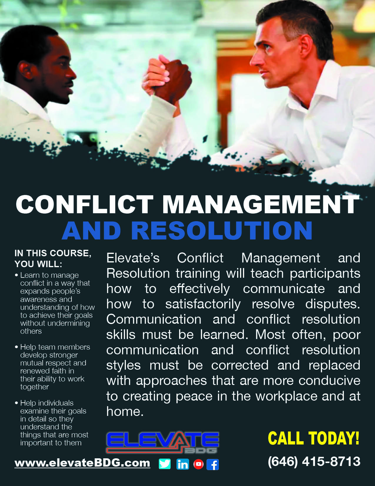 Conflict Management & Resolution