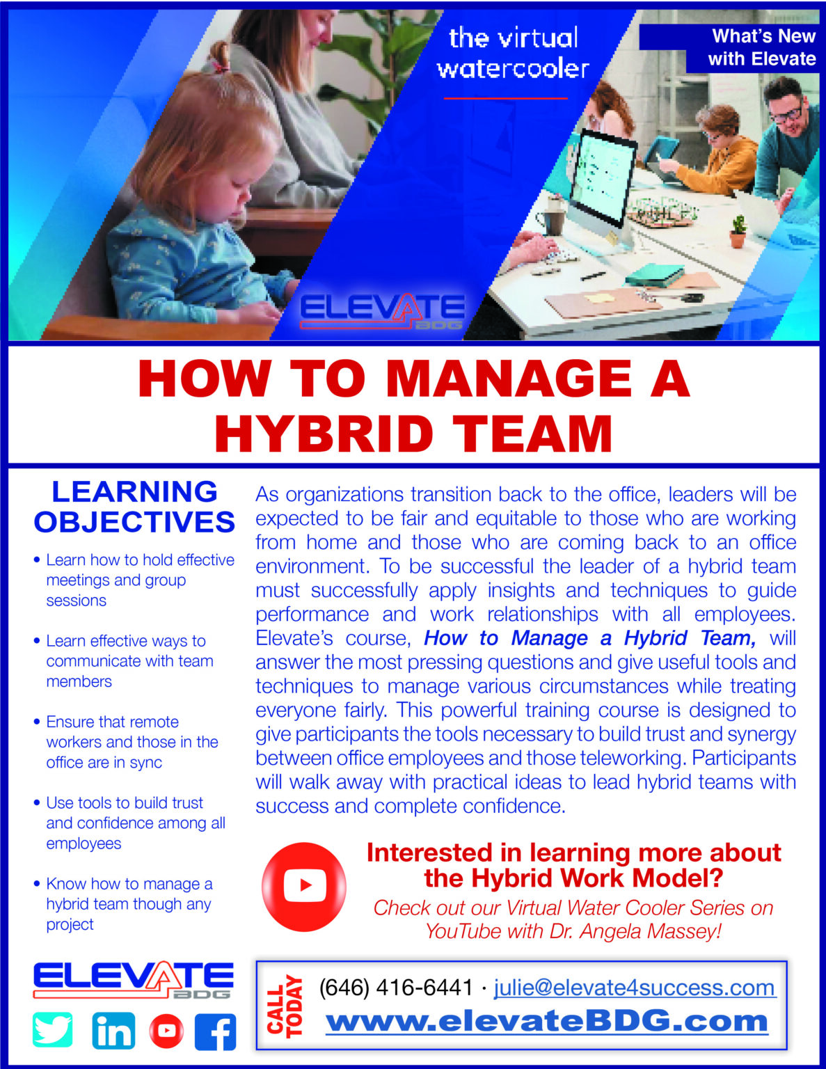 HOW TO MANAGE A HYBRID WORKFORCE