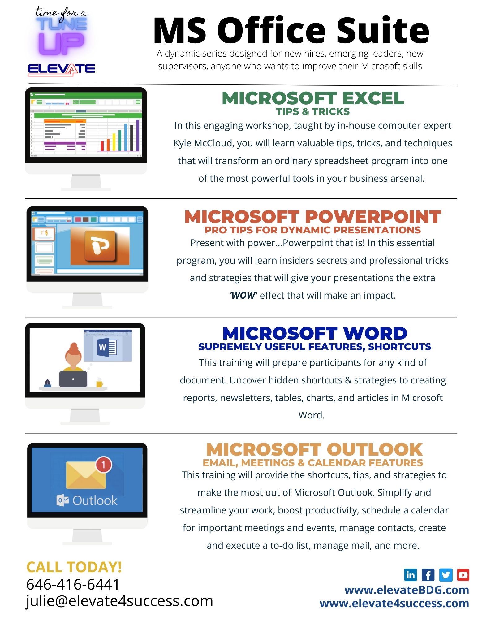 Microsoft Office Suite Combo descriptions