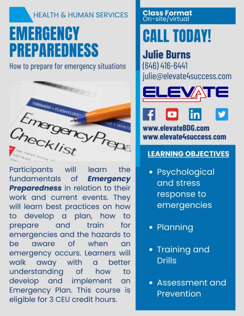Emergency Preparedness 1